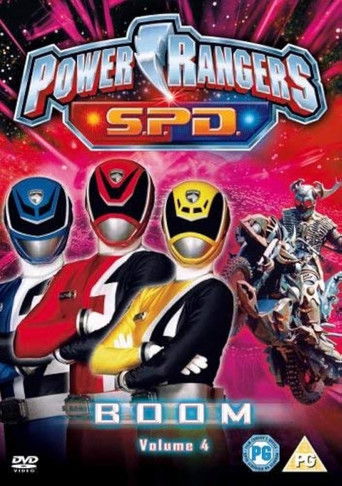 Power Rangers S.P.D.: Boom poster
