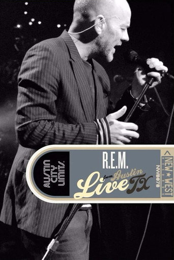 Movie poster for R.E.M. Live from Austin, TX (2010)