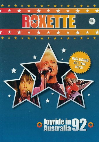 Movie poster for Roxette - Joyride in Australia 92 (2009)