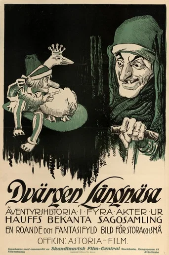 Movie poster for Dwarf Nose (1921)