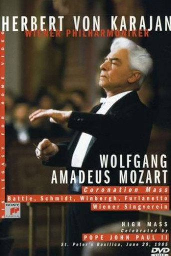 Movie poster for Karajan: Mozart - Coronation Mass (1985)