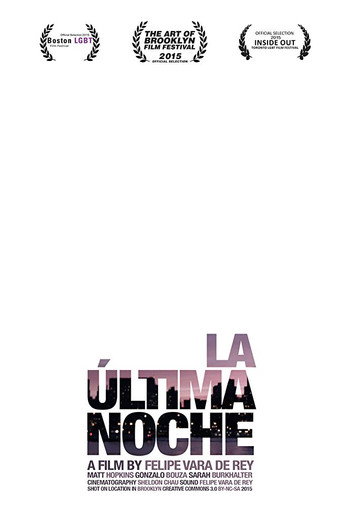 Movie poster for La última noche (2014)