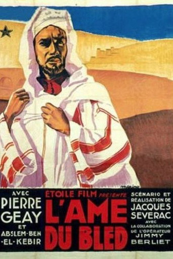 Movie poster for L'âme du bled (1929)