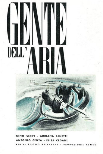 Movie poster for Gente dell’aria (1943)