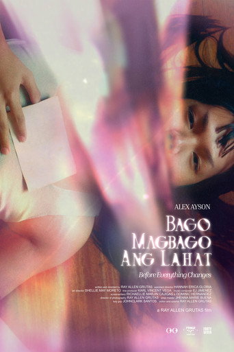 Movie poster for Bago Magbago ang Lahat (2024)