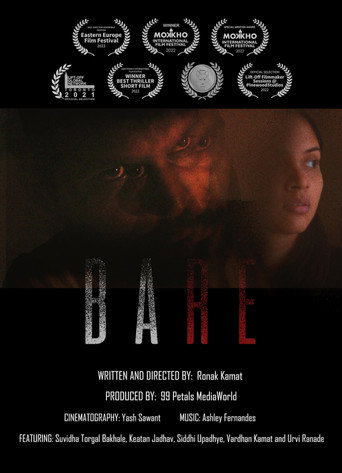 Movie poster for Bare (2021)