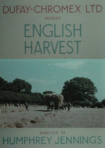 Movie poster for English Harvest (1938)