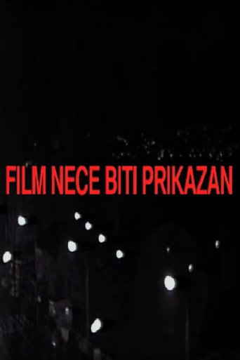 Movie poster for The Film Will Not Be Screened (1988)