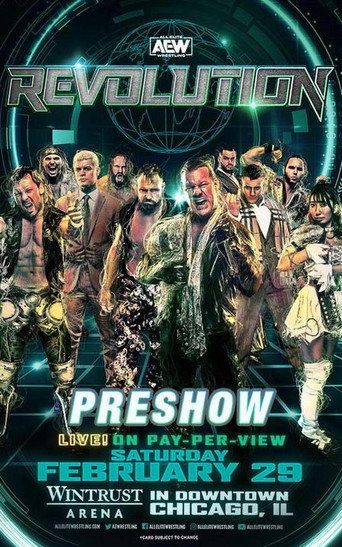 Movie poster for AEW Revolution 2020: The Buy In (2020)