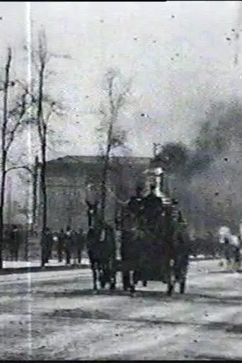 Movie poster for Chicago Fire Department Runs (1898)