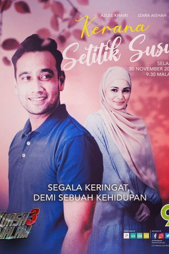 Movie poster for Kerana Setitik Susu (2021)
