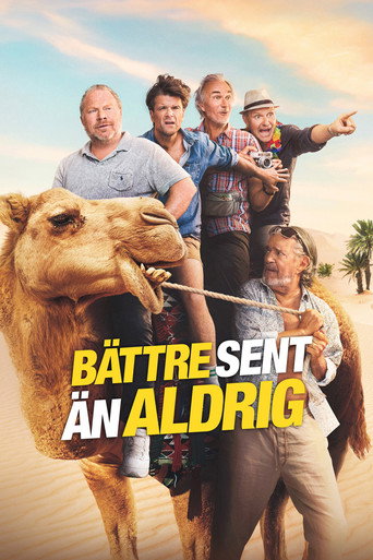 Series poster for Bättre sent än aldrig (2023)