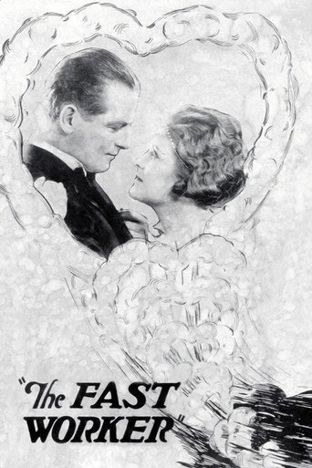 Movie poster for The Fast Worker (1924)