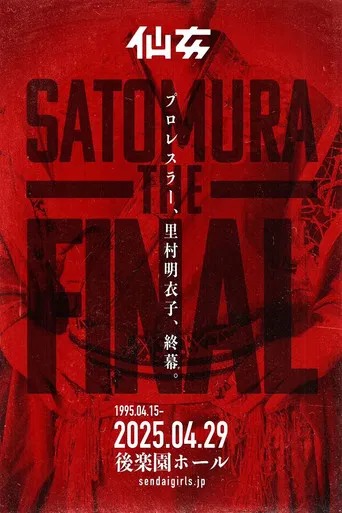 Sendai Girls Meiko Satomura THE FINAL poster