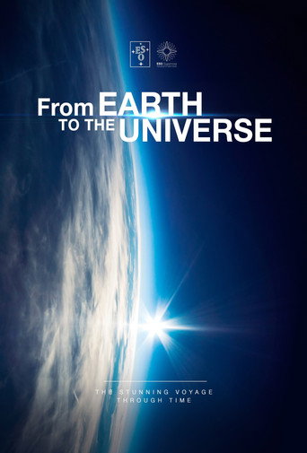 Movie poster for From Earth to the Universe (2015)