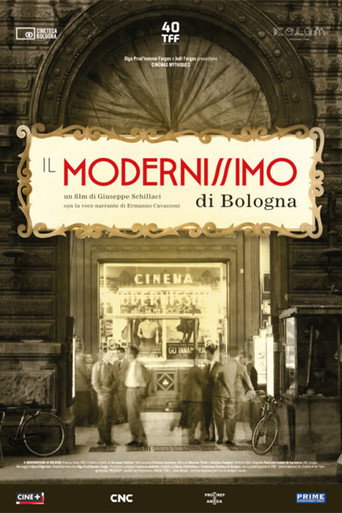 Movie poster for Le Modernissimo de Bologne (2022)