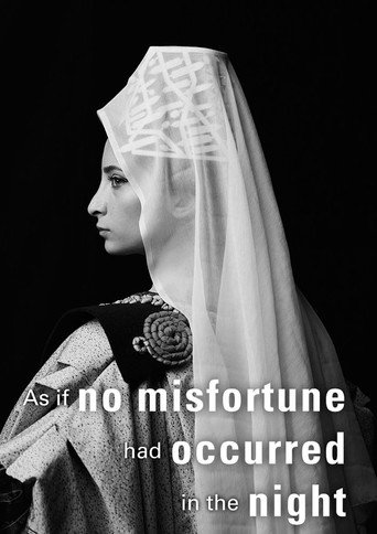 Movie poster for As If No Misfortune Had Occurred in the Night (2022)