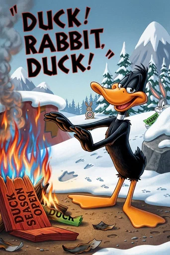Movie poster for Duck! Rabbit, Duck! (1953)