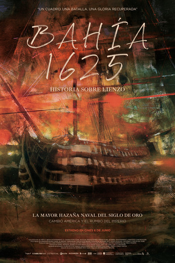 Movie poster for Bahía 1625. Historia sobre lienzo