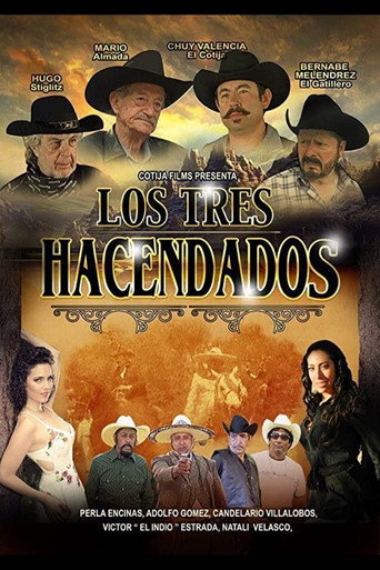 Movie poster for Los Tres Hacendados (2015)