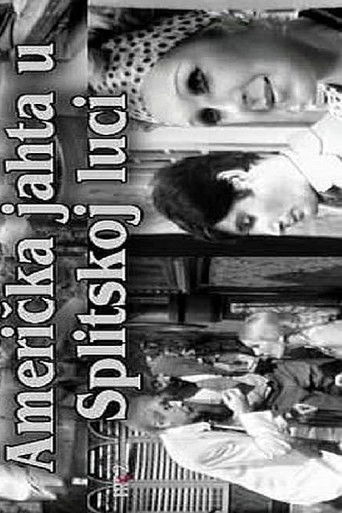 The American Yacht in the Split Harbour poster