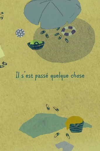 Something happened poster