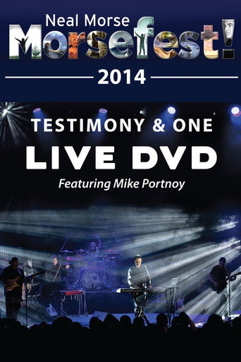 Movie poster for Neal Morse: Morsefest - Testimony & One feat. Mike Portnoy Live (2014)