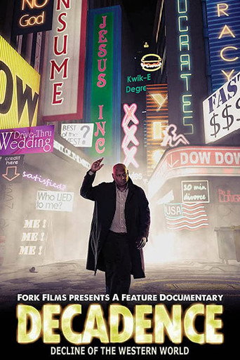 Movie poster for Decadence: Decline of the Western World (2011)