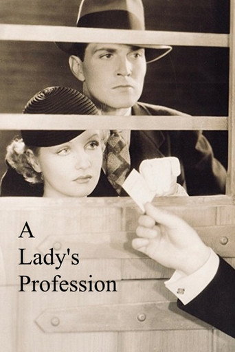 Movie poster for A Lady's Profession (1933)