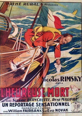 Movie poster for L'heureuse mort (1925)