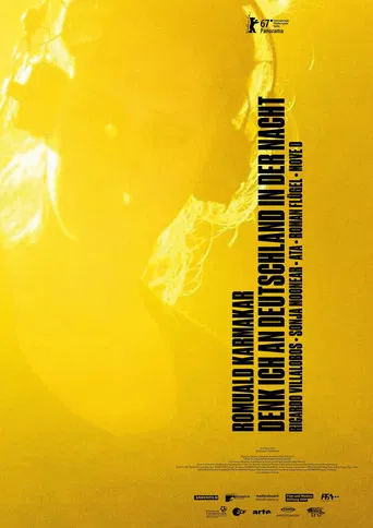 Movie poster for If I Think of Germany at Night (2017)