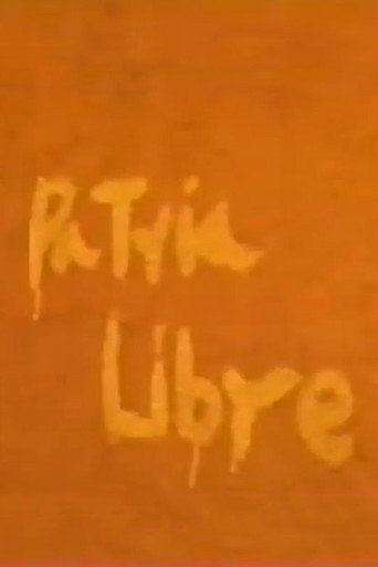 Movie poster for Patria Libre (1979)