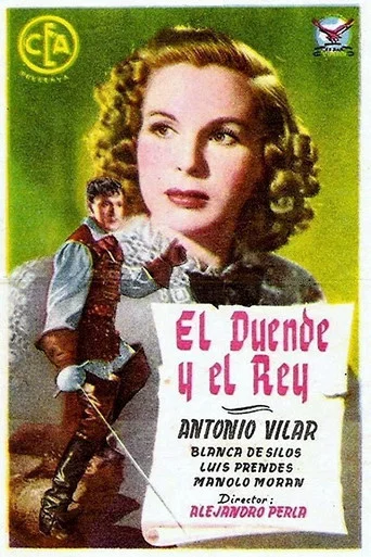 Movie poster for El duende y el rey (1950)