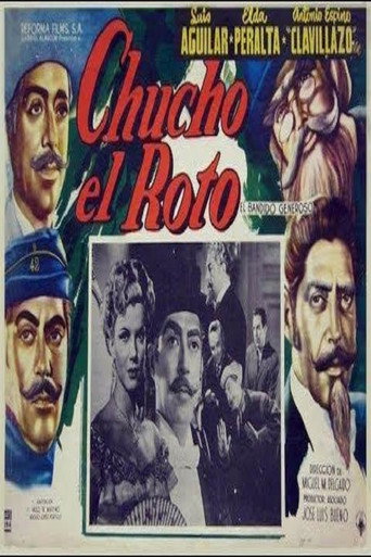 Movie poster for Chucho el Roto (1954)