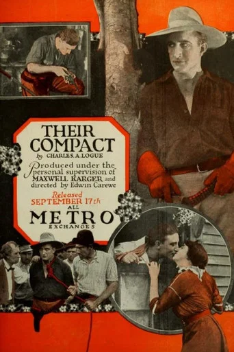 Movie poster for Their Compact (1917)