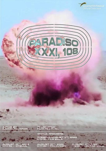 Movie poster for Paradiso, XXXI, 108 (2022)