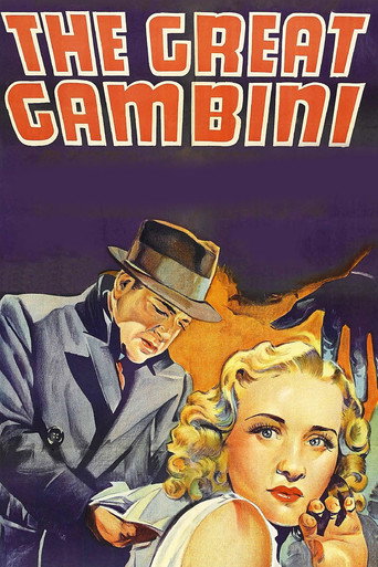 Movie poster for The Great Gambini (1937)