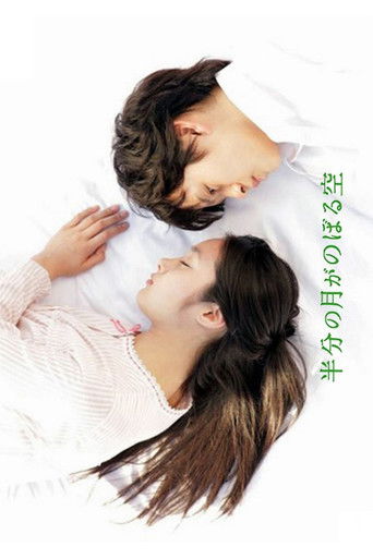 Looking Up at the Half-Moon poster