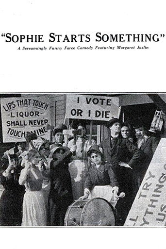 Movie poster for Sophie Starts Something (1914)