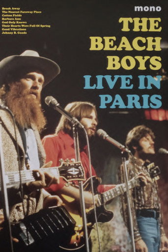 Movie poster for The Beach Boys: Live In Paris, 1969 (1969)