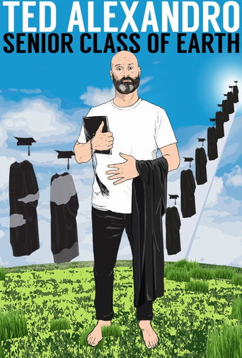 Movie poster for Ted Alexandro: Senior Class of Earth (2018)