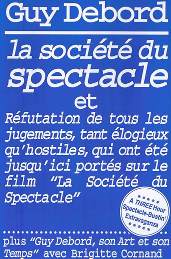 Movie poster for Guy Debord, son art et son temps (1995)