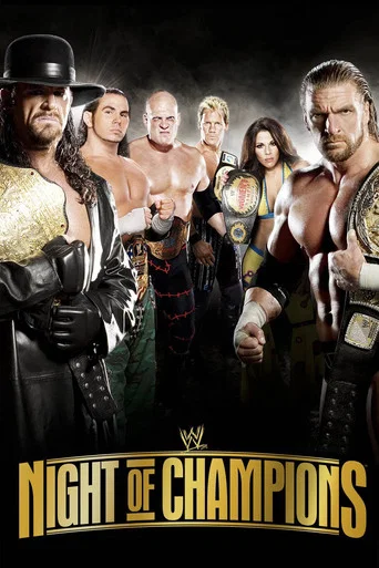 Movie poster for WWE Night of Champions 2008 (2008)