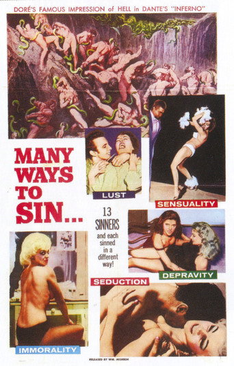 Movie poster for Many Ways to Sin (1960)