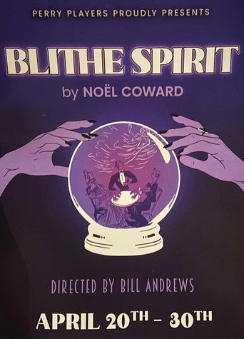 Movie poster for Blithe Spirit (2023)