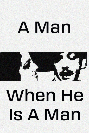 Movie poster for A Man, When He Is a Man (1983)