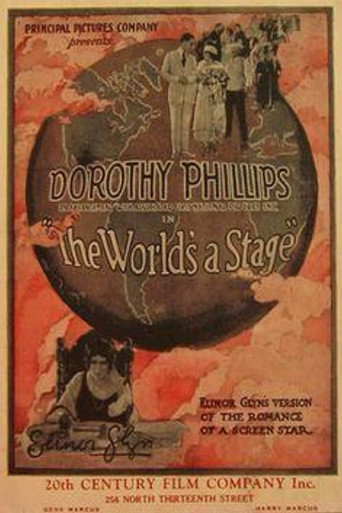 Movie poster for The World's a Stage (1922)