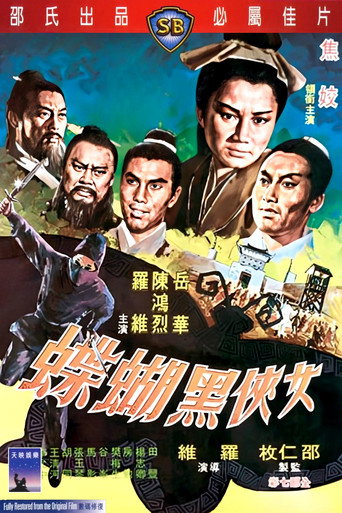 Movie poster for Black Butterfly (1968)