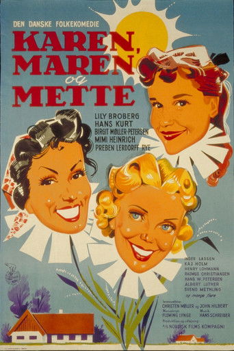 Karen, Maren og Mette poster