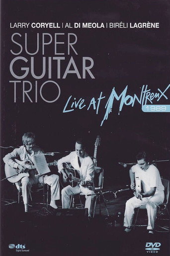 Movie poster for Super Guitar Trio - Live At Montreux (1989)